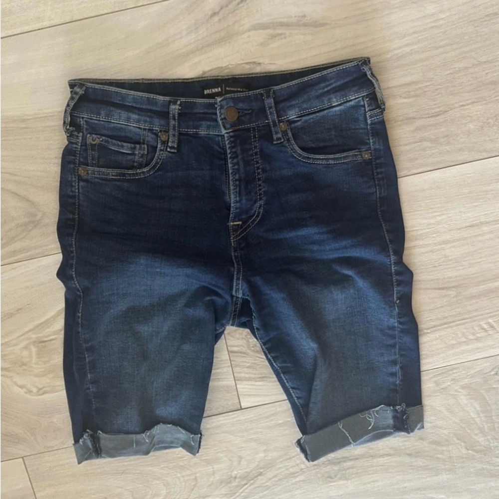 True Religion Indigo Denim Shorts
